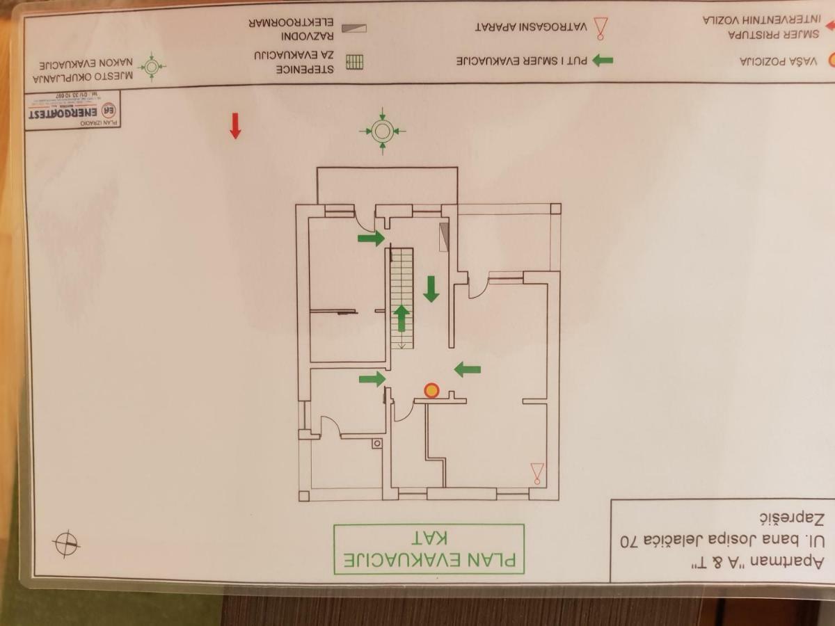 A&T Apartment Zapresic Luaran gambar